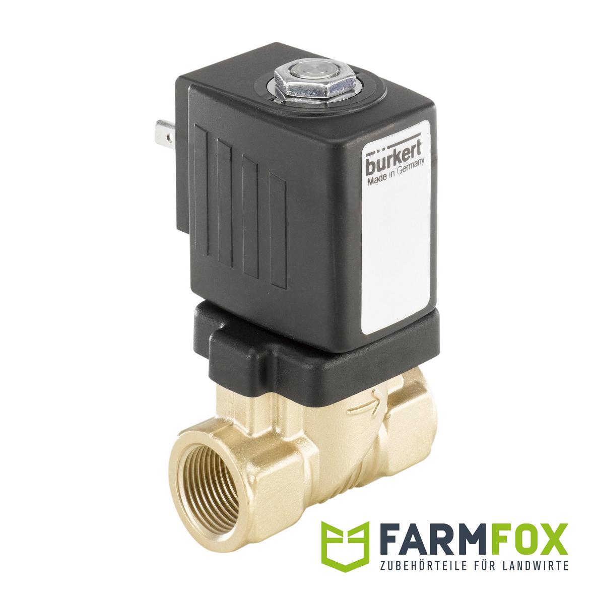 Magnetventil 3/4" Typ 6213 (stromlos geschlossen) ohne Stecker