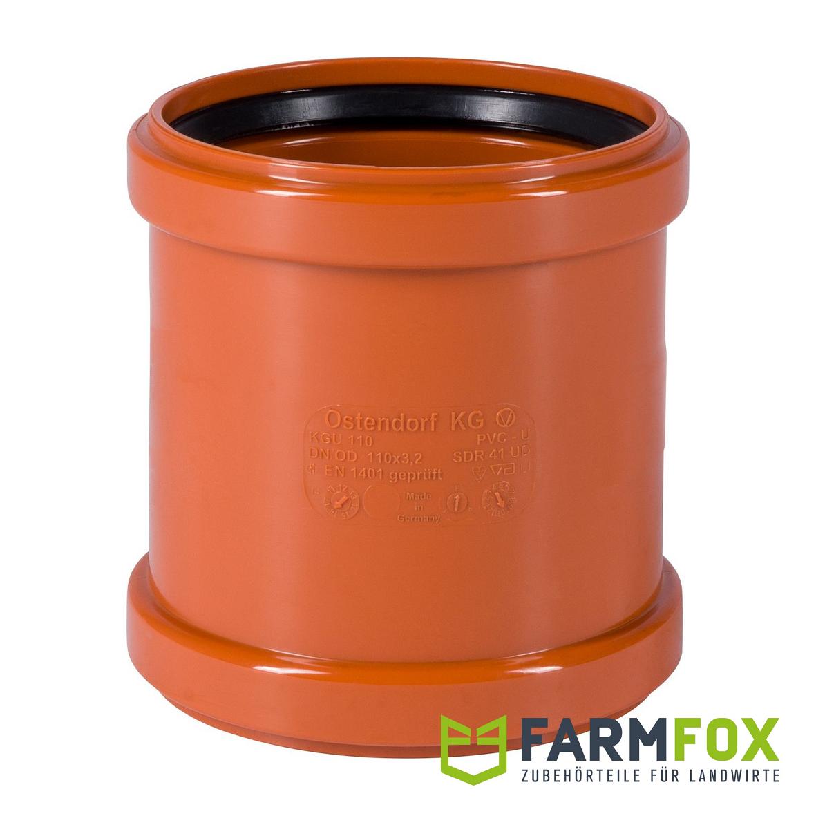 KG Überschiebmuffe DN 110