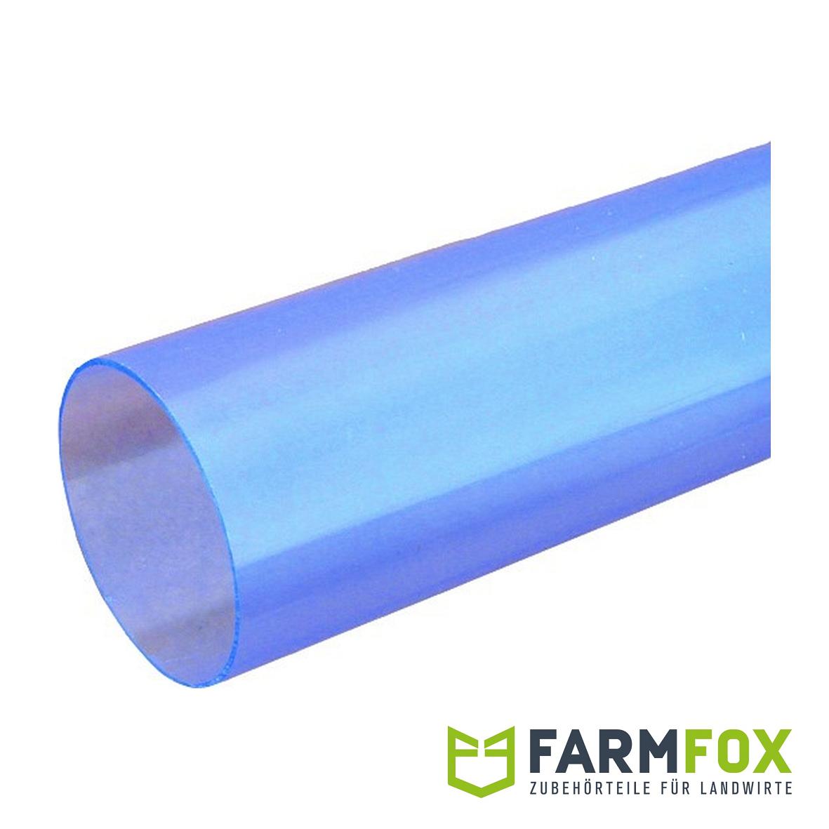 PVC Ablaufrohr, transparent, 75 x 1,5 mm Länge: 3,00 m