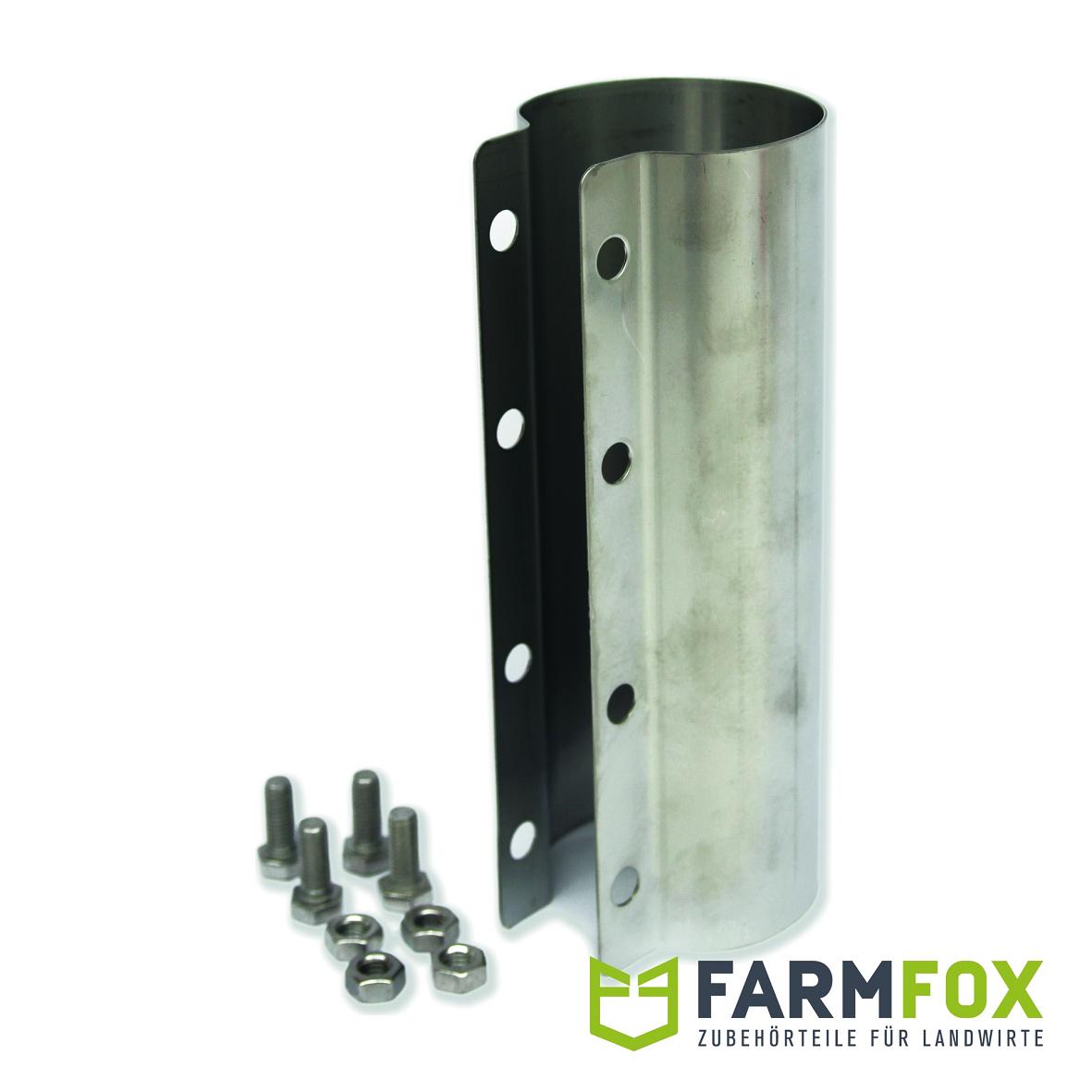 Verbindungsschelle (einteilig, verzinkt) für Rohr Ø 45 mm inkl. Schrauben