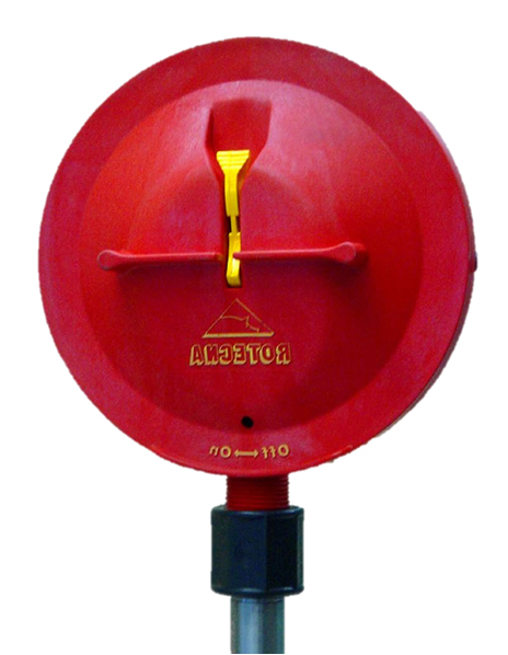 Aqualevel Tränkeventil mit montiertem Anschlußadapter ohne Rohr Farbe: Rot